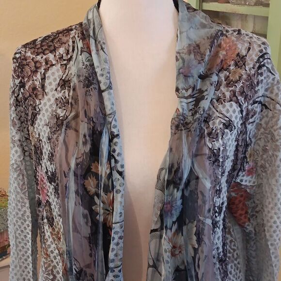 Funsport Sleer Patchwork Jacket. Boho, Fairycore, Whimsigoth - Picture 3 of 12